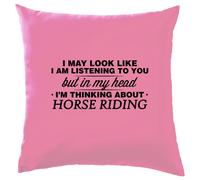 My Testa I'M Cavallo Equitazione - Cuscino - Cavalli Fantino Corsa Cavaliere