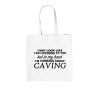 My Testa I'M Caving - Borsa Tote IN Tela - Caverne Mountain Caver Adventure