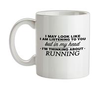 My Testa I'M Corsa - Tazza IN Ceramica - Runner Marathon Mezza 10K 5K Run