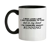 My Testa I'M Corsa - Tazza IN Ceramica - Runner Marathon Mezza 10K 5K Run