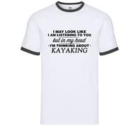 My Testa I'M Kayaking - Uomo Suoneria - Kayak Barca Canoa K2 Due Persona