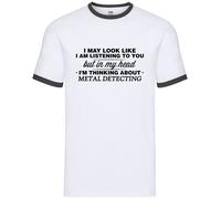 My Testa I'M Metallo Scoperta - Uomo Suoneria - Metal Detector Hobbie Regalo