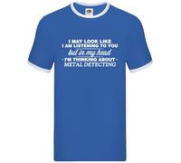 My Testa I'M Metallo Scoperta - Uomo Suoneria - Metal Detector Hobbie Regalo