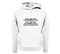 My Testa I'M Pole Dance - Adulti Felpa/Maglione - Fitness Dancer Palestra Hobby