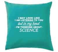 My Testa I'M Scienza - Cuscino - Scienziato Fisico Chimico Studenti