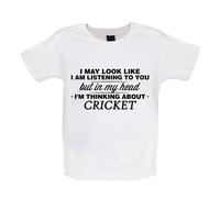 My Testa I'M Thinking About Cricket - Bambino T-Shirt / Body - Player