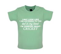 My Testa I'M Thinking About Cricket - Bambino T-Shirt / Body - Player