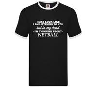 My Testa I'M Thinking About Netball - Uomo Suoneria - Player Rete Sfera Squadra