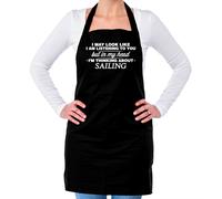 My Testa I'M Vela Unisex Grembiule - - Marinaio - Barca - Nautica da Diporto -