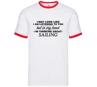 My Testa I'M Vela - Uomo Suoneria - Vela Marinaio Barca Boating Laser
