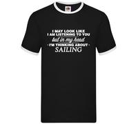 My Testa I'M Vela - Uomo Suoneria - Vela Marinaio Barca Boating Laser