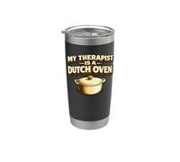 My Therapist Is A Dutch Oven Sourdough Bread Baking Baker Bicchiere termico in acciaio inox doppia parete