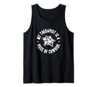 My Therapist Is A Piece of Vacchetta Funny Leatherworking Fans Canotta