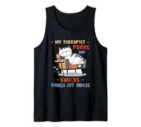 MY THERAPIST PURRS AND KNOCKS THINGS OFF TABLES Canotta