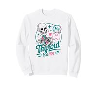 My Thyroid Is A Hoe Thyroid Cancer Awareness Month Meme Felpa