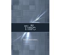 My Time: Minimalist Blue Grid Lined Notebook: A Simple Notebook for Personal Planning, Reflection and Daily Writing