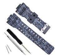 My Time OliBoPo Natural Resin Replacement Watch Band Strap for Casio Mens G-Shock GD120/GA-100/GA-110/GA-100C