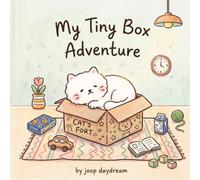 My Tiny Box Adventure: A Cute Cat Coloring Book for Kids and Adults
