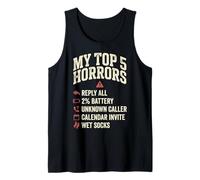 My Top 5 Horrors Adulting Horror Meme Funny Work Humor Canotta