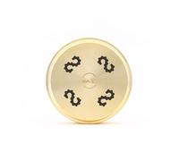 My Trafile - Trafila Linea Classic N°368 Casarecce Rigate 9 mm per Torchio Kenwood. Compatibile con Philips Pasta Maker Avance 7000 Series e Viva 5000 Series tramite Adattatore