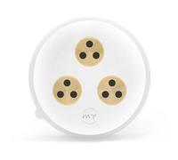 My Trafile - Trafila Linea Pro N°15 Spaghettoni 4 mm in POM con inserti professionali compatibile con Philips Pasta Maker Avance/7000 series