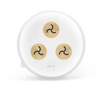 My Trafile - Trafila Linea Pro N°458 Fusilli 3P 10 mm in POM con inserti professionali compatibile con Philips Pasta Maker Avance/7000 series