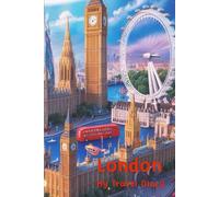My Travel Diary: London: Journal for Children to Capture Weather, Places Visited, and Fun Experiences |80 Pages | 6"x 9" Size