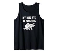 My Triceratops Ate My Homework - Dinosauro Dino School Teache Canotta