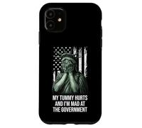 My Tummy Hurts and I'm at the Government Protest Resist Flag Custodia per iPhone 11