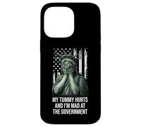 My Tummy Hurts and I'm at the Government Protest Resist Flag Custodia per iPhone 14 Pro Max