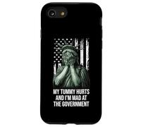 My Tummy Hurts and I'm at the Government Protest Resist Flag Custodia per iPhone SE (2020) / 7 / 8