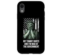 My Tummy Hurts and I'm at the Government Protest Resist Flag Custodia per iPhone XR
