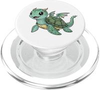 My Turtle is a Dragon | Simpatico design drurtle PopSockets PopGrip per MagSafe