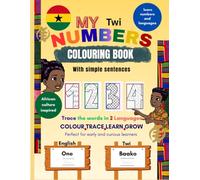 MY Twi Numbers Colouring Book With Simple Sentences
