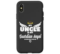 My Uncle Is My Guardian Angel He Watches Over Me In Memory Custodia per iPhone X/XS
