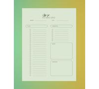 My Undated Daily Planner: To-Do List with Priorities, Notes & Reminders | Task Manager for Productivity & Organization | 8”x10” with 122 Pages | Matte Cover Designer
