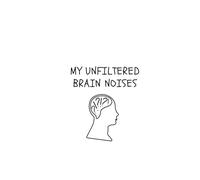 My Unfiltered Brain Noises: A Minimalist Dotted Notebook for Notes, Thoughts, and Sketches