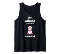 My Unicorn Ate My Homework Unicorn Lover Canotta
