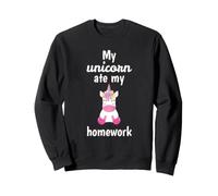 My Unicorn Ate My Homework Unicorn Lover Felpa