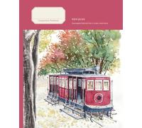 My Urban Sketch Composition Notebook - Hwarangdae Railroad Park in Seoul | College Ruled 100 Pages: 7.5 x 9.25 Inches, Art Journal Gift