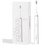My Variations - Spazzolino da denti elettrico sonico - Ricaricabile - 1 mese di batteria - 5 modalità di spazzolatura - Timer da 2 min integrato - 1 manico e 1 spazzola (bianca)