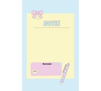My very cute and colourful notes book- 100 colourful cute pages for doodling taking notes or doodling: Cute colourful 5*8 compact size notes taking