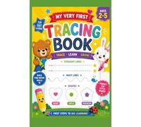 MY VERY FIRST TRACING BOOK: FUN LINE TRACING,SHAPE TRACING,PENCIL CONTROL ACTIVITIES TO BUILD PRE WRITING SKILLS AND KINDERGARTEN READINESS.
