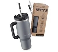 My Vesperbox Kinny Cup - Thermos - Borraccia con cannuccia 500, 950,1200 ml - Tazza da caffè To Go - Thermos in acciaio inox senza BPA e melamina