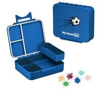 My Vesperbox LIV - Bento Box per bambini - Made in Germany - Modello 2026 - Infrangibile - A base biologica - a prova di perdite e suddivisi - Senza BPA - estremamente robusto - Contenitore per il