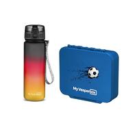 My Vesperbox Liv Set - Contenitore per il pranzo e borraccia da 500 ml per bambini, a prova di perdite e senza BPA, contenitore per il pranzo per la scuola e l'asilo - Set Bento Box - Made in Germany