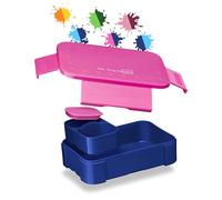 My Vesperbox Mini Lite - Contenitore per il pranzo per bambini | Bento Box piccolo, si adatta alla tasca anteriore dello zaino, portapranzo, per asilo e l'asilo, suddivisi, 200 g, 19 x 13 cm