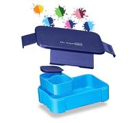 My Vesperbox Mini Lite - Contenitore per il pranzo per bambini | Bento Box piccolo, si adatta alla tasca anteriore dello zaino, portapranzo, per asilo e l'asilo, suddivisi, 200 g, 19 x 13 cm