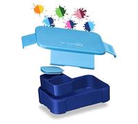 My Vesperbox Mini Lite - Contenitore per il pranzo per bambini | Bento Box piccolo, si adatta alla tasca anteriore dello zaino, portapranzo, per asilo e l'asilo, suddivisi, 200 g, 19 x 13 cm