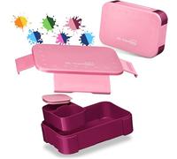 My Vesperbox Mini Lite - Contenitore per il pranzo per bambini | Bento Box piccolo, si adatta alla tasca anteriore dello zaino, portapranzo, per asilo e l'asilo, suddivisi, 200 g, 19 x 13 cm